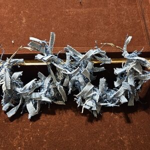 Blue Fringe Earrings